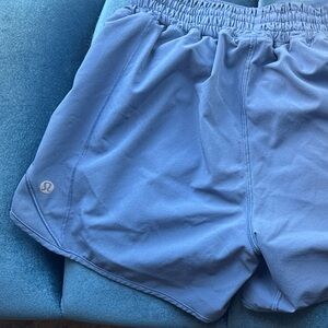 Lululemon Blue Hotty Hot Shorts Size 4